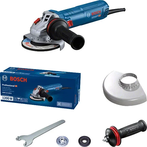 Bosch GWS 12-125 S DOOS HAAKSE SLIJPER