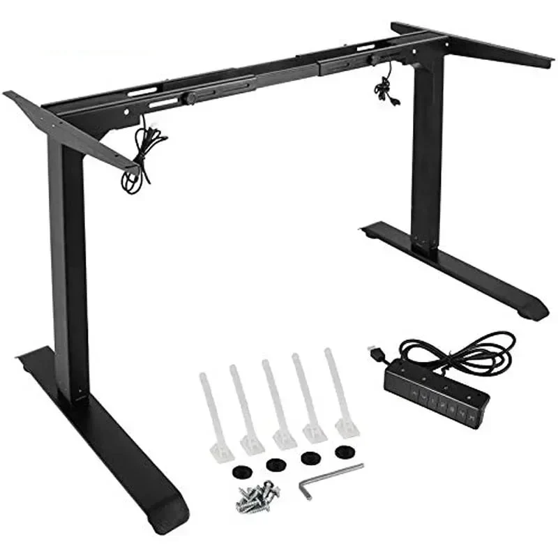 Elektrisch Verstelbaar Zit-Sta Bureau – Zit-Sta Bureau – Hoogte Verstelbaar Bureau – Elektrisch Bureau – Bureau Frame – 69-117 Cm Hoogte – Stille Motoren