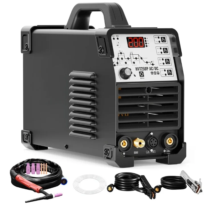 Lasmachine – TIG-lasapparaat – MMA-Lassysteem – AC/DC Lasser – Inverter Lasmachine – 200A TIG Uitgang – IP21S Bescherming