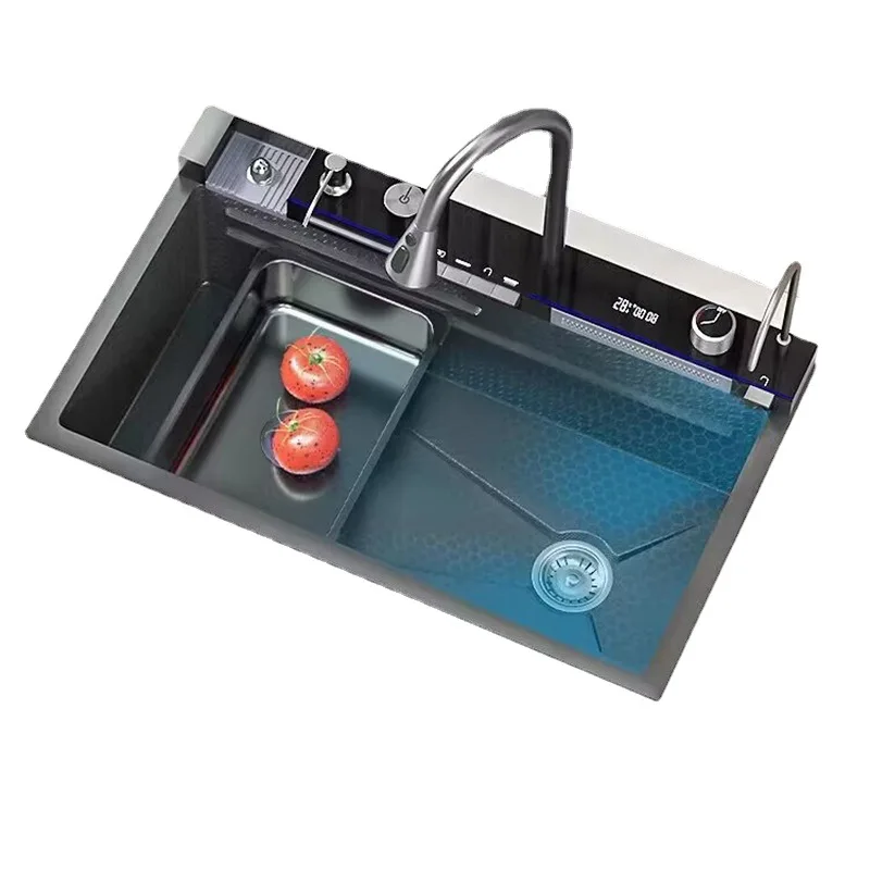 Keukenkraan – RVS Kraan – Keukenmengkraan – Duurzame Kraan – Roestvrij Staal – Keramische Cartridge – Corrosiebestendig - 75X46CM