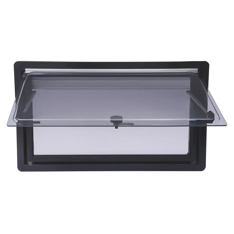 Ventilatieraam – Caravanraam – Kampeerraam – Ventilatiescherm – Insectenhor – Aluminium Frame – Flexibele Openingshoek