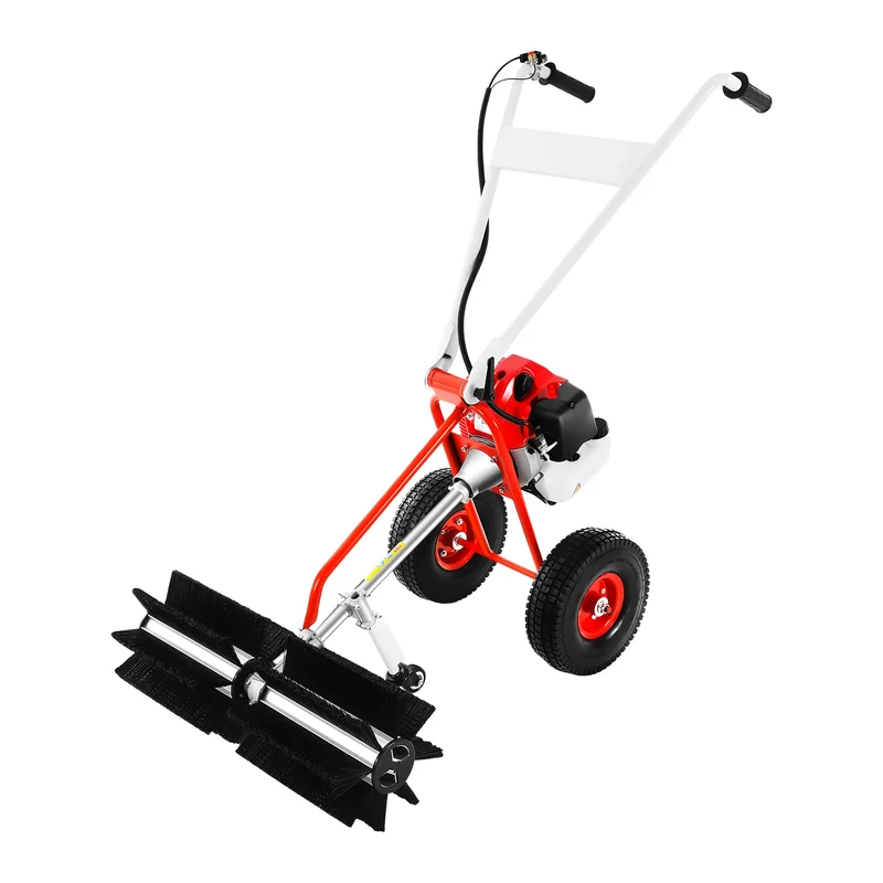 Bladveger – Bladblazer – Veegmachine – Tuinveger – Benzine-Aangedreven – 1,7 PK Motor – 60 Cm Werkbreedte
