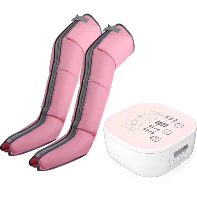 Beenmassage Apparaat – Beenmassager – Kuitmassage – Luchtcompressie Apparaat – Lymfedrainage – Verstelbare Druk 60-240 mmHg – 360 Graden Compressiemassage