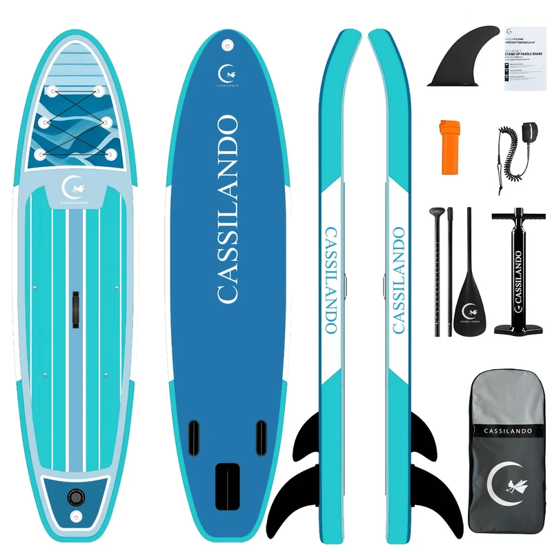 Stand Up Paddle Board – SUP Board – Peddelboard – Inflatable Paddleboard – Yoga Board – 335 cm – Hoogwaardig PVC – Compleet Met Accessoires
