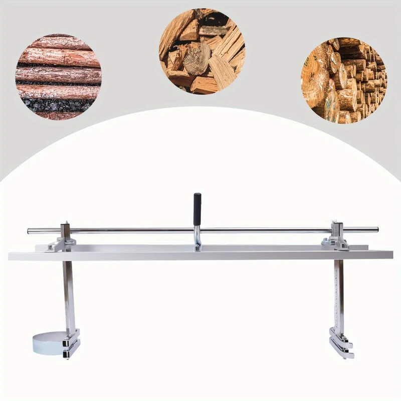 Zaaggeleider kettingzaag – kettingzaaghouder – zaagrail – houtzaaggeleider – zaaghulp – aluminium en staal – geschikt tot 121,92 cm zaagblad