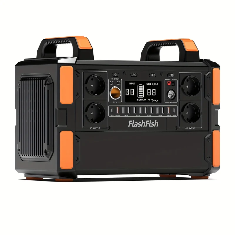 Powerbank – Power Station – Draagbare Batterij – Externe Accu – Solar Generator – 1041,6 Wh Capaciteit – 1000W Continu Vermogen