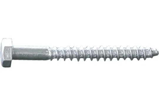 Deltafix houtdraadbout verzinkt staal 10x14mm