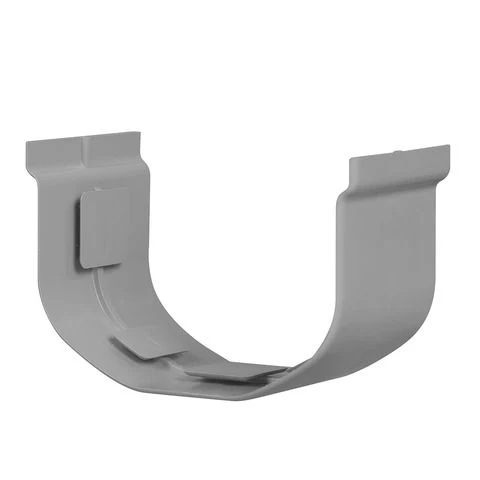 Eslon gootverbindingsstuk 65mm kunststof grijs