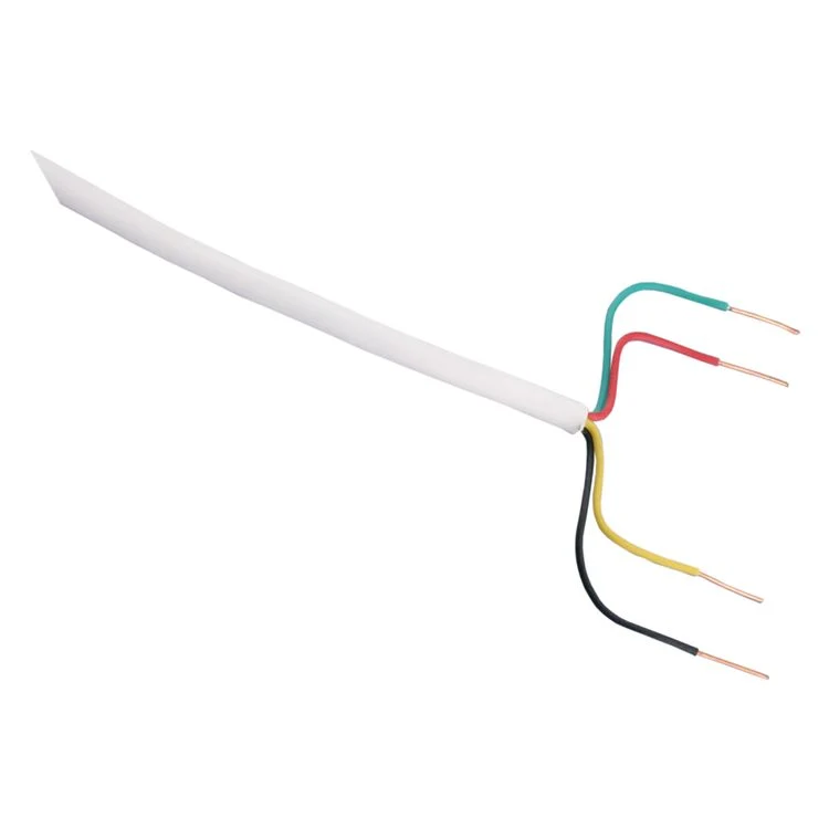 Signaalkabel rond 0,75 qm wit Perm