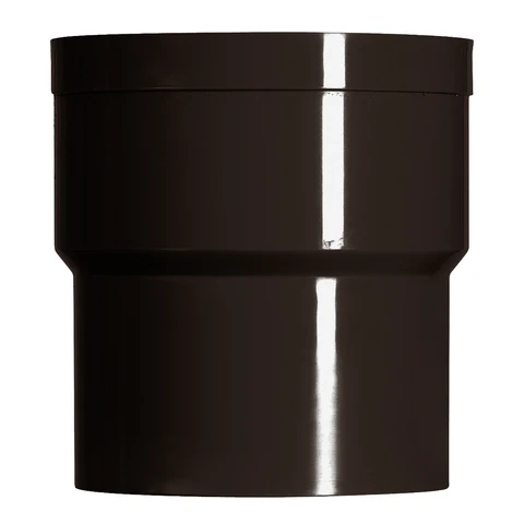 Martens overgangsstuk 60mm kunststof bruin