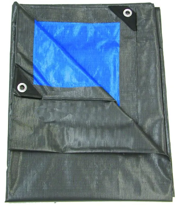 Talen afdekzeil grijs, blauw 2x3m