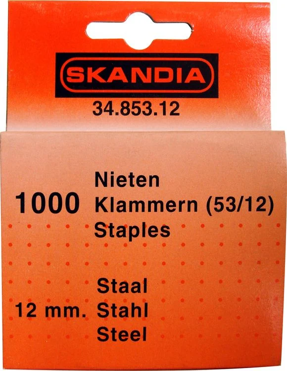 Skandia nieten voor tacker