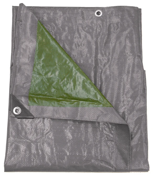 Talen afdekzeil grijs, groen 2x3m