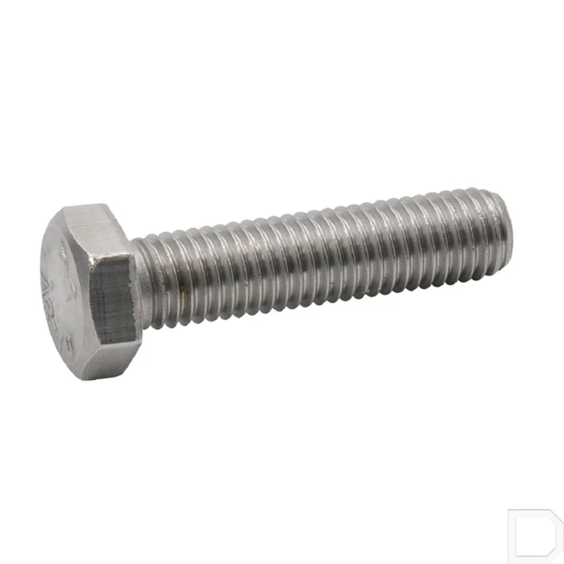 Deltafix zeskanttapbout RVS M10x50