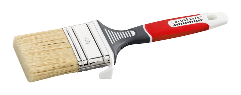 Color Expert muurverfkwast kunststof plat 6cm voor muurverf