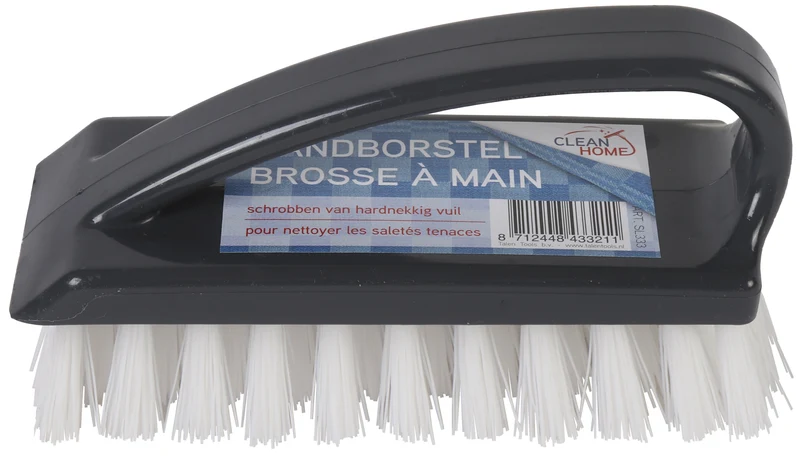 Clean Home handborstel kunststof 13,6cm
