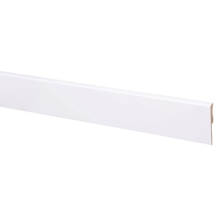 CanDo muurplint MDF plintfolie wit 240x5,8x0,9cm