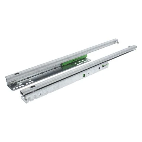 Ladegeleider push to open chroom 30cm 2st