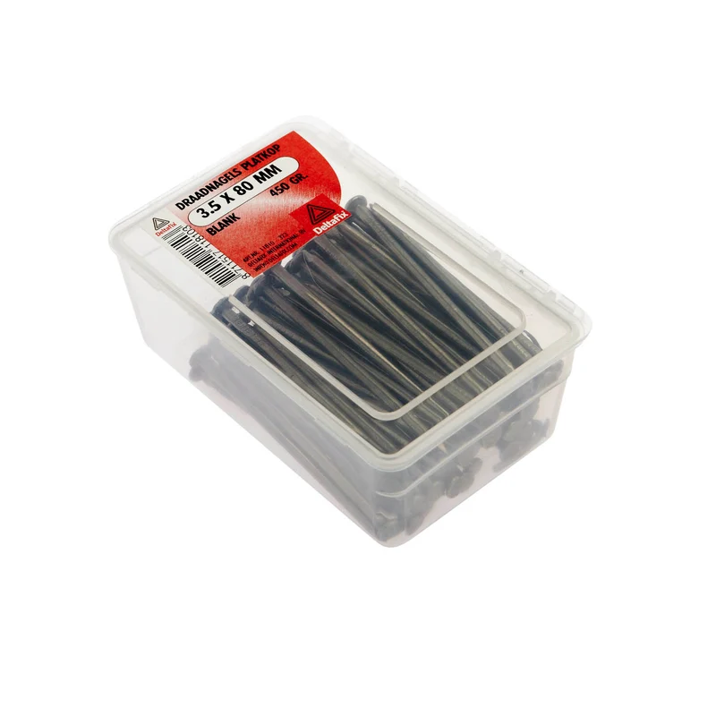 Deltafix draadnagel blank staaldraad blank 3,5x80mm 450gr