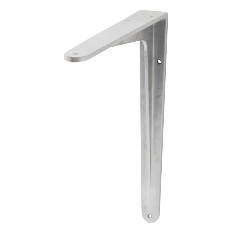 Duraline plankdrager enkel aluminium aluminium 20x25cm
