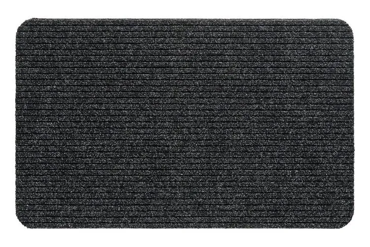 Hamat schoonloopmat Naaldvilt antraciet 40x60cm