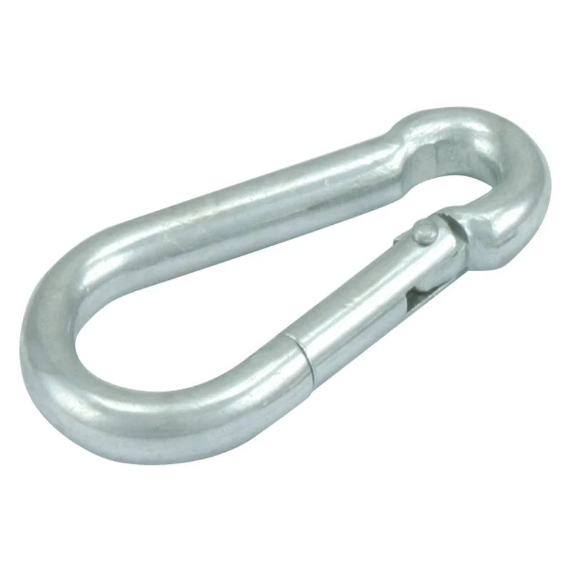 Starx karabijnhaak verzinkt staal grijs 100x10mm 2st