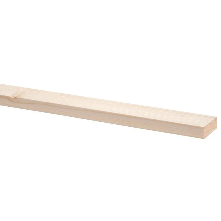 Vurenhout lat ruw 4,8x1,6cm 270cm