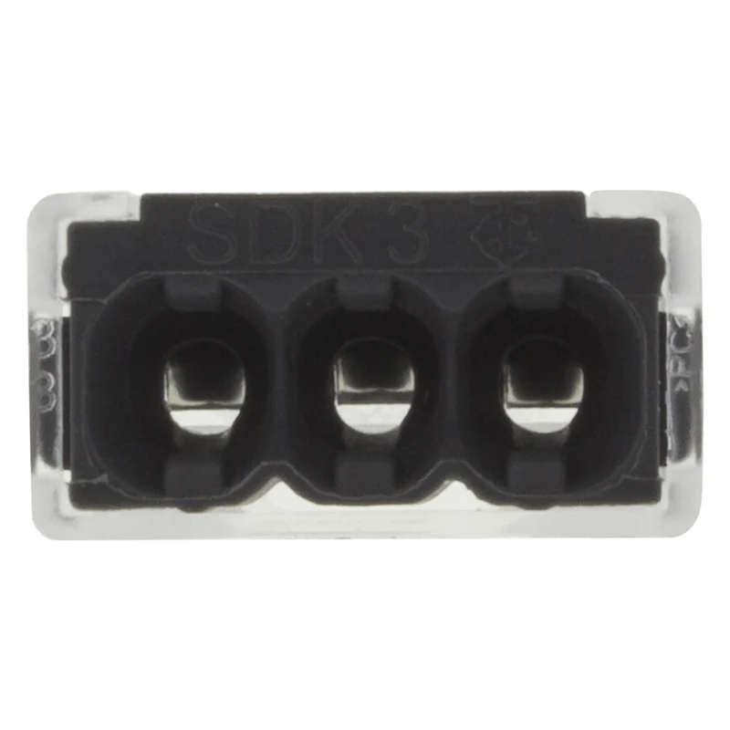 Q-Link lasklem 3-polig 1.0 - 2.5mm 10st