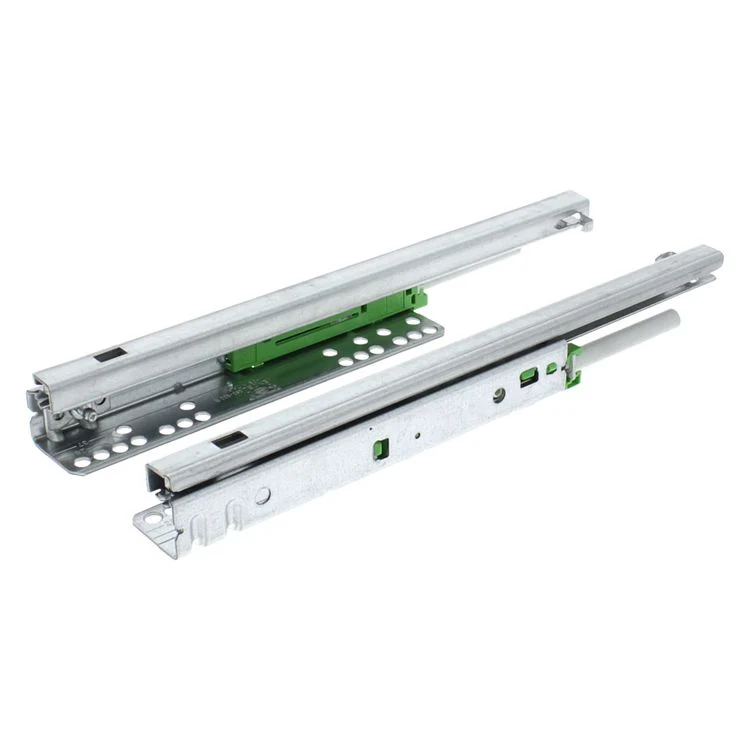 Ladegeleider softclose chroom 50cm 2st