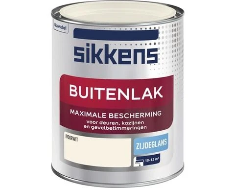 Sikkens Buitenlak zijdeglans ivoorwit 750ml
