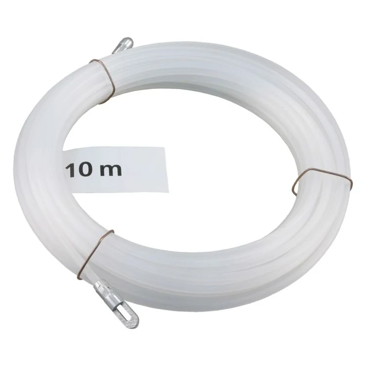 Trekveer nylon wit 10m