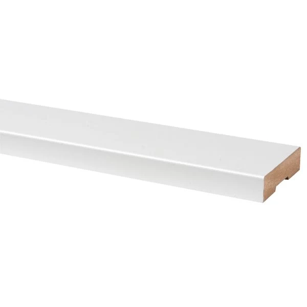 Deurlijst MDF wit 1,8x6,8 2,6m