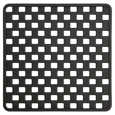 Sealskin veiligheidsmat Doby anti-slip zwart 50x50cm