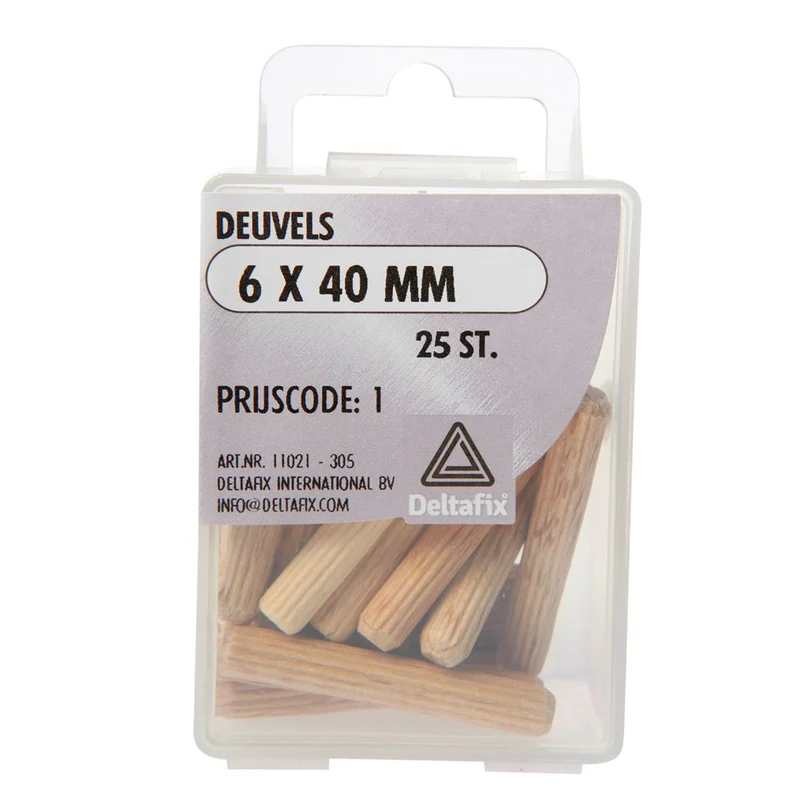 Deltafix deuvel 8x40mm 75st