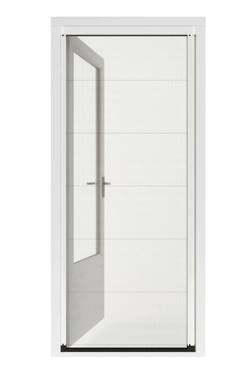 Hamstra Allure plissé hordeur zwart 96x197-200cm