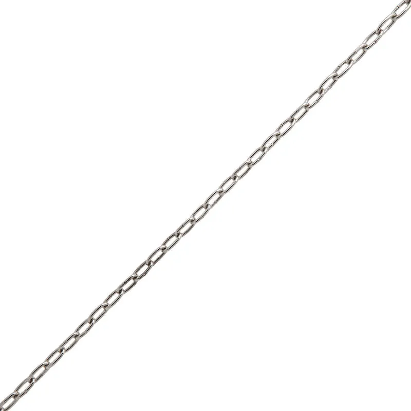 Deltafix klokketting 1,1mm vernikkeld metaal per meter