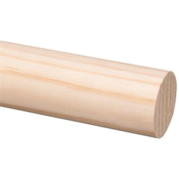 Ronde stok grenen ⌀45mm 2,7m