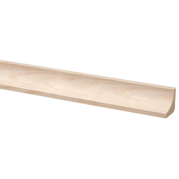 Randafwerkprofiel grenen 27x27mm 2,7m