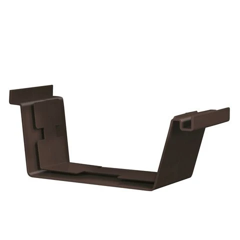 Martens bakgoot verbindingsstuk bruin PVC 125mm