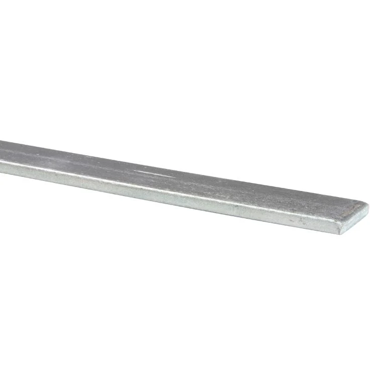 Afdekprofiel ijzer grijs 25x4mm 2m