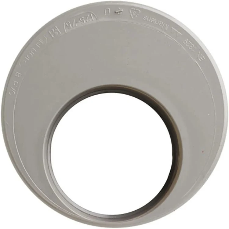 Verloop 1xlijmmof PVC 75x125mm