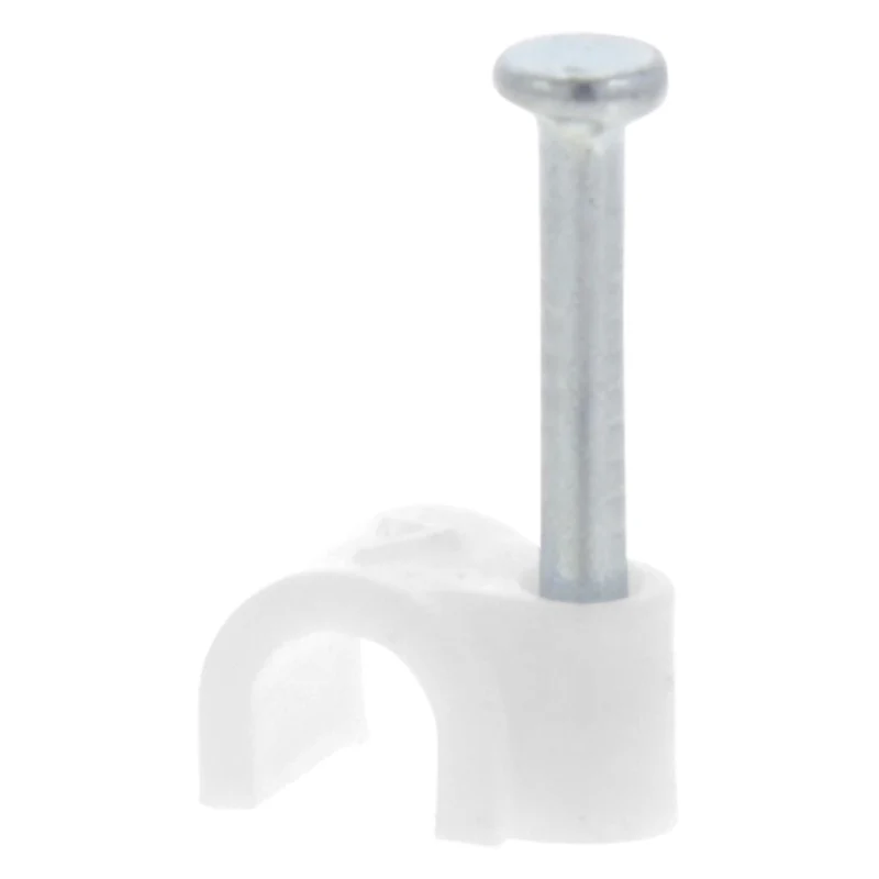 Q-Link kabelclip rond 4mm wit 20 stuks