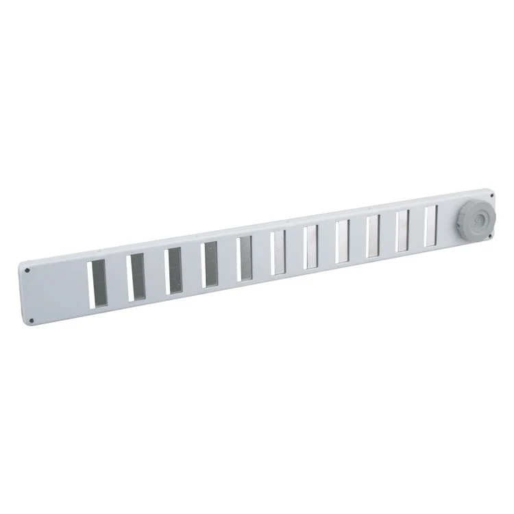 STARX binnenrooster kunststof wit 4x37x2cm