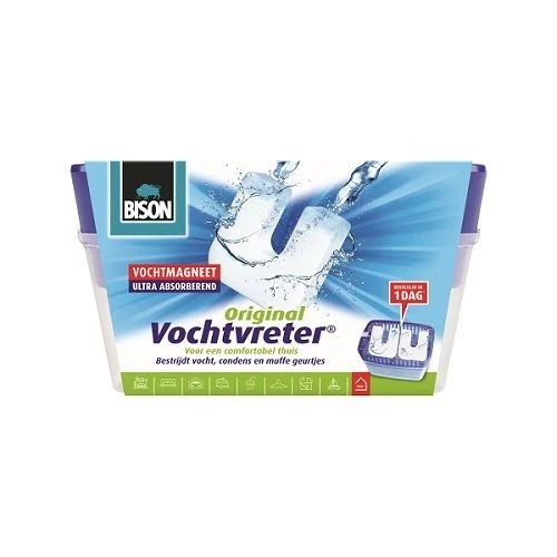 Bison vochtvreter Original met vochtmagneet 900gr