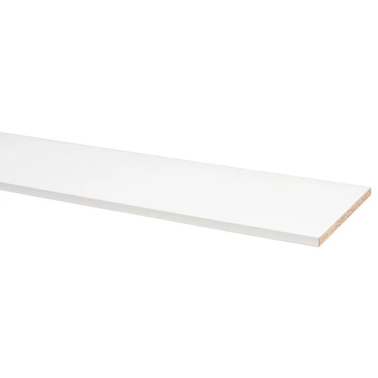 Meubelpaneel spaanplaat 2-zijdige wit 18mm 1,8x30x305cm