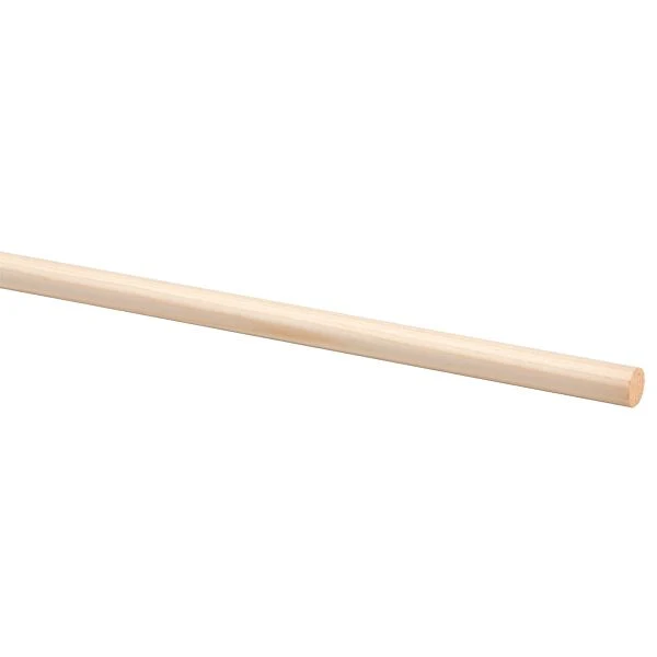 Ronde stok grenen ⌀14mm