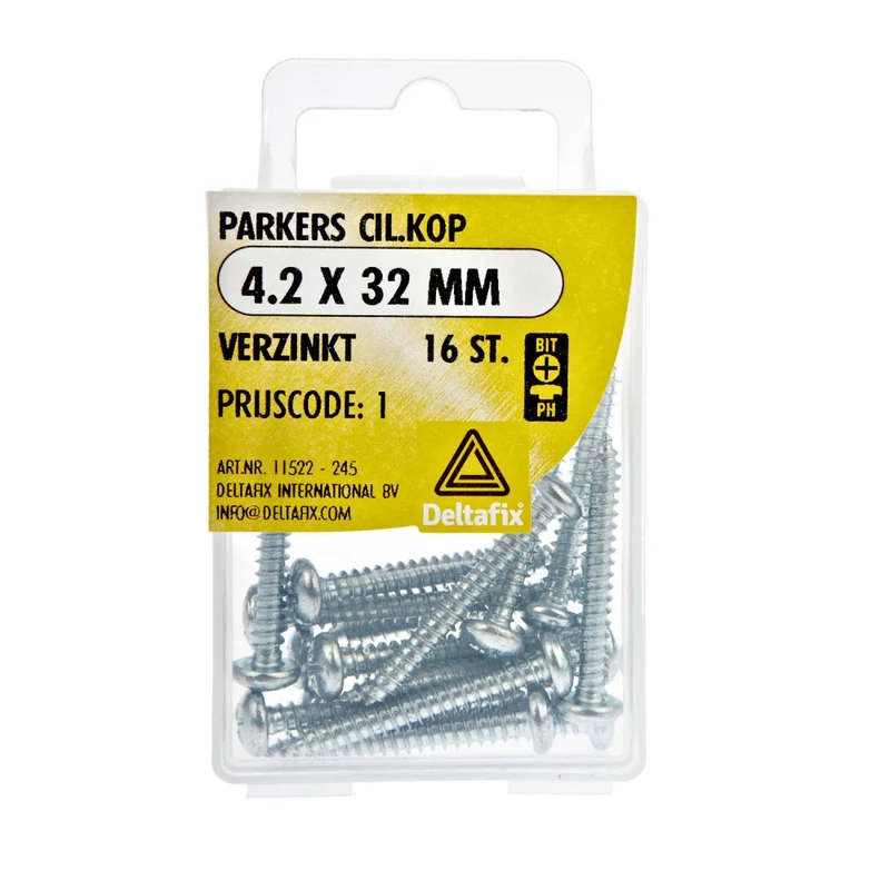 Deltafix plaatschroef cilinderkop 4,2x32mm 13st