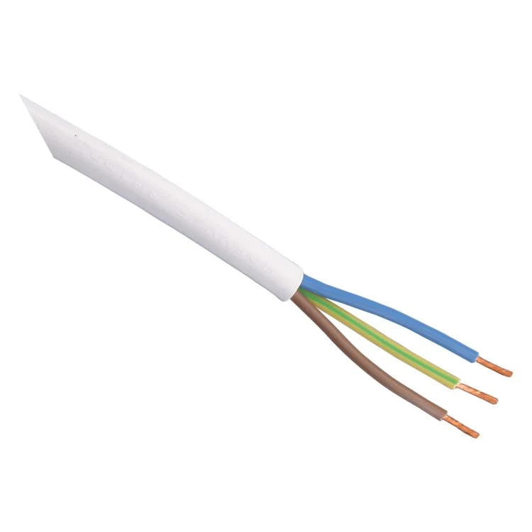 Huishoudsnoer vmvl 1,0 qm wit Perm