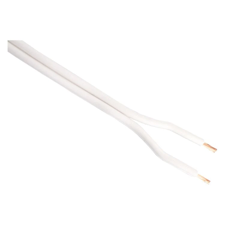 Tweelingsnoer tweeling 0,75 qm wit 5m