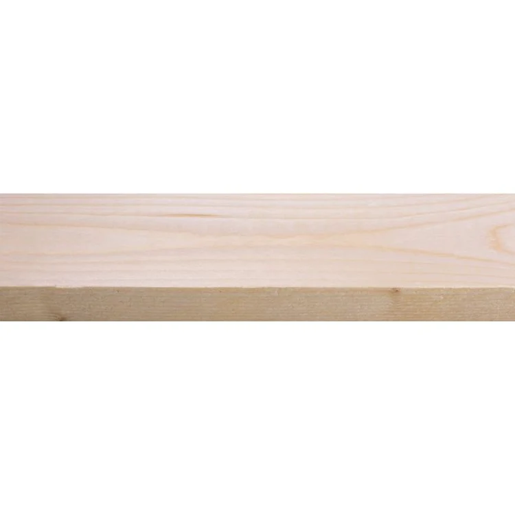 Vurenhout lat ruw 10x2,2cm 210cm